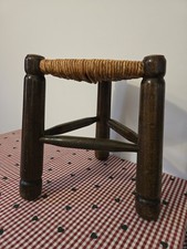 Antique Charlotte Perriand/Charles Dudouyt Style Stool