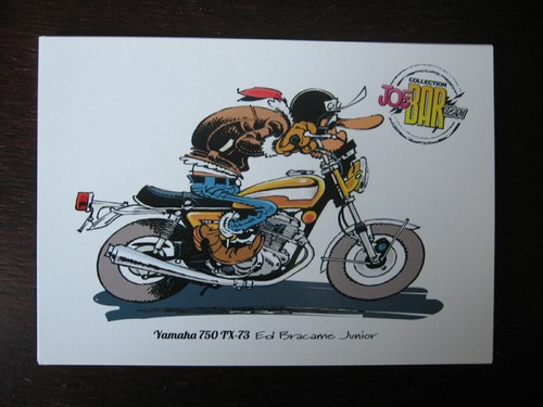 Carte postale joe bar team - cp,