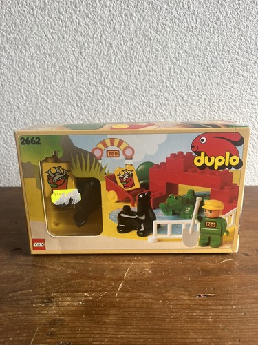 Vintage lego duplo 2662 zoo - vintage,