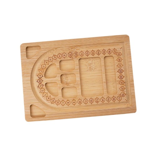 Planche perles bois - en,