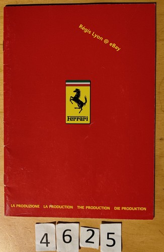 Ferrari gamme 208 308 - gamme,