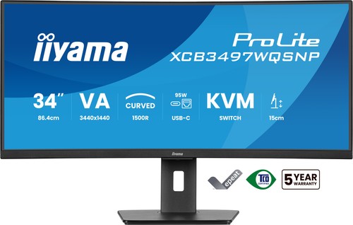 Iiyama écran incurvé - incurvé, uw