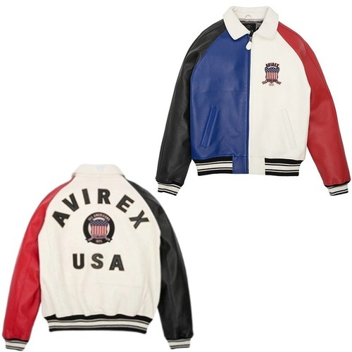 Blouson bombardier cuir - en,