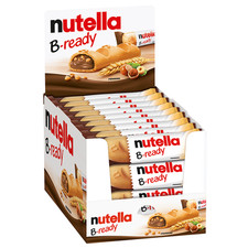 Nutella B Ready Gaufre Pâte À Tartiner Noisette Présentoir 792g