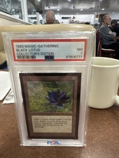 1993 MAGIC THE GATHERING COLLECTOR'S EDITION BLACK LOTUS NM PSA 7 MTG