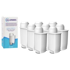 AllSpares Filtre à eau (8 pcs.) pour machines à café Philips / Saeco adapté pour