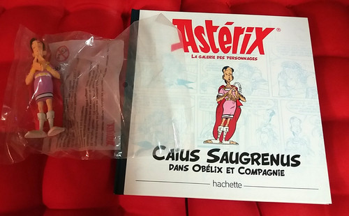 Figurine caius saugrenus avec - figurine,