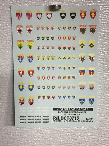 Colorado decals scale - ho,