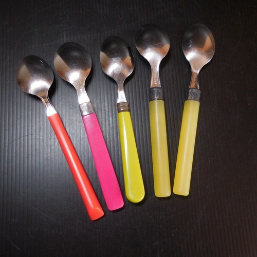 Cuillers dessert métal inox - 5,