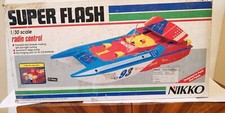 NIKKO SUPER FLASH 1/30 BATEAU HAUTE PERFORMANCE TESTE OK