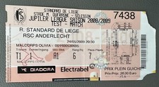 Romelu Lukaku Professional Debut Rookie Ticket Standard Liege v Anderlecht 2008