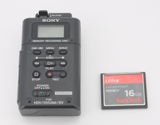 Near Mint-Sony HVR-MRC1 Memory Recording Unit With 16GB CF Card