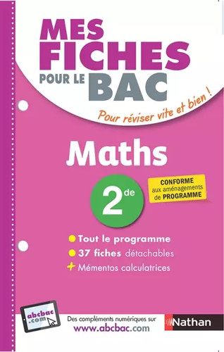 Mes fiches pour - , bac