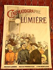LUMIÈRE CINÉMA -  AFFICHE