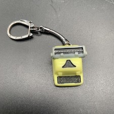 Antique IBM Brand Typewriter Shape Advertising Keychain