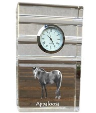 Appaloosa - Horloge Verre Avec