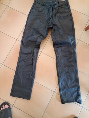 Pantalon cuir moto 44 - pantalon, de