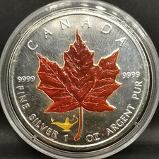 5 DOLLARS MAPLE LEAF  2009 1