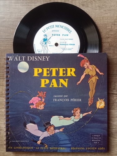 Peter pan walt disney livre - peter,