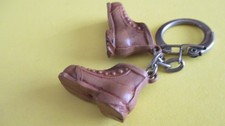 Vintage Keychain, 1960s Pair of Walking Shoes, Hiking