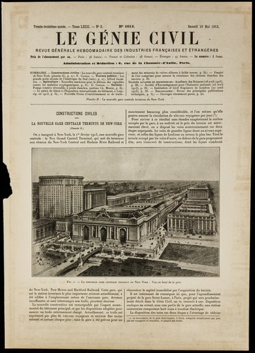 1913 nouvelle gare centrale - -,