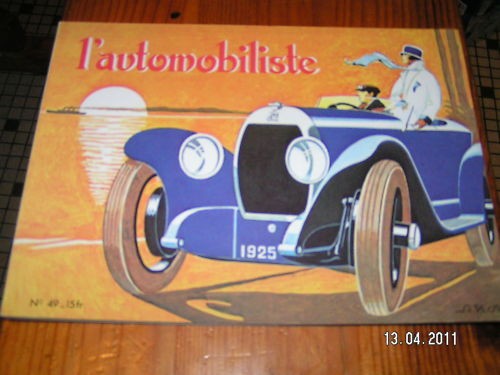 Automobiliste 49 bugatti - l'automobiliste, n°49