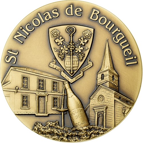 France médaille ville de - france,,