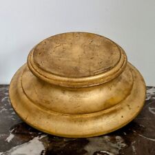 Full Gold Wooden Circular Base
