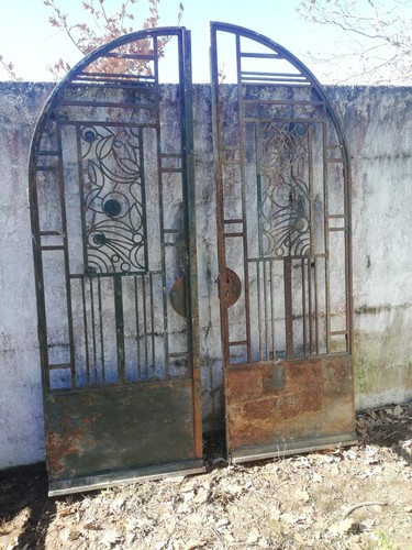 Ancienne porte chateau en - chateau,