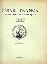 César Franck variations