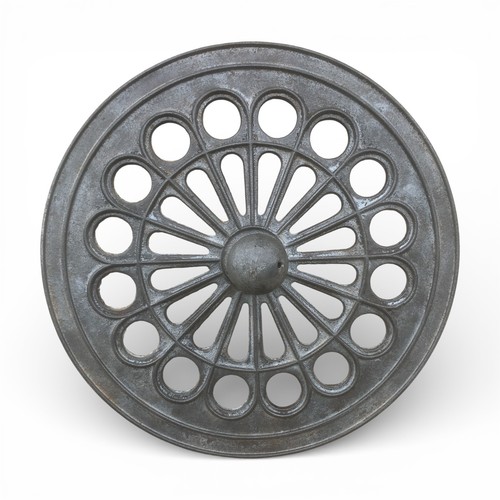 Ancien couvercle poêle - couvercle, de