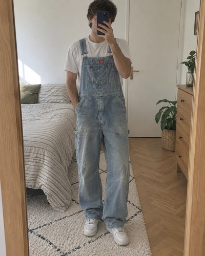 Salopette dickies rayée - dickies,