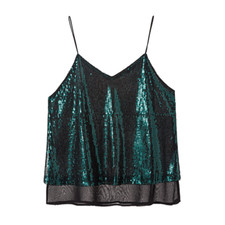 Camisole Sans Manches À