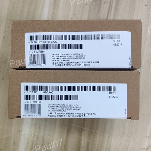 New siemens 6es7322 1hh01 - new,