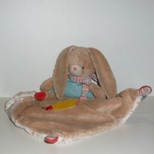 Doudou Coniglio Nicotoy - Marrone Blu
