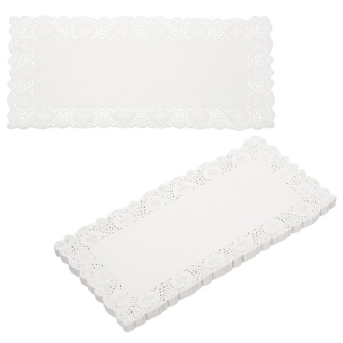 150 napperons dentelle 34x17cm