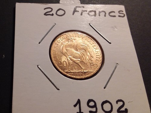 Francs coq 1902 - francs,