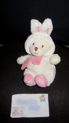 Doudou peluche ours déguisé - ours,