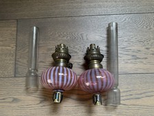 PAIRE DE LAMPES A HUILE OU