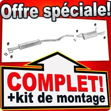 Ligne pot d'échappement pour