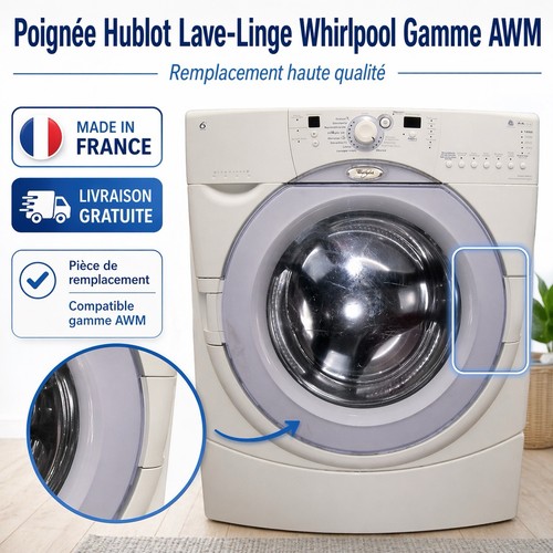 Poignée hublot lave linge - hublot, lave-linge