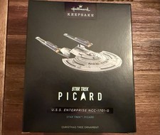 NYCC Hallmark Keepsake: Star Trek Picard USS Enterprise NCC-1701-G