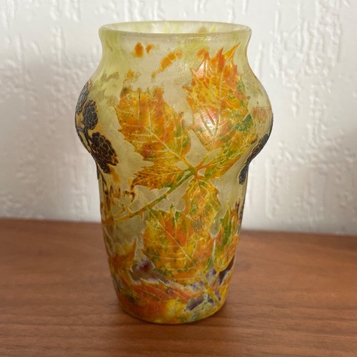 Vase art nouveau daum - vase,