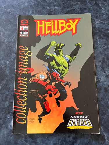 Comics hellboy avec savage - hellboy,