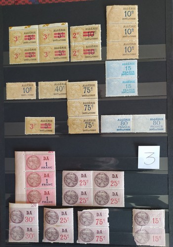 France lot timbres fiscaux - france, de