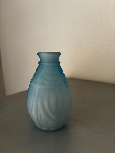 Ancien petit vase verre moule - petit,