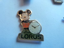  PIN'S  DYSNEY/ MICKEY  /  MONTRES LORUS /  RARE