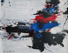 Peinture à l'huile abstraite