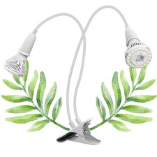 Grow Light 20W à LED Croissance Spectre Complet Éclairage Horticole E27 Timer