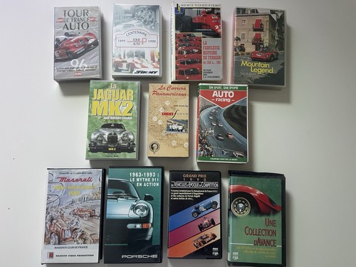 Lot vhs automobile - , porsche